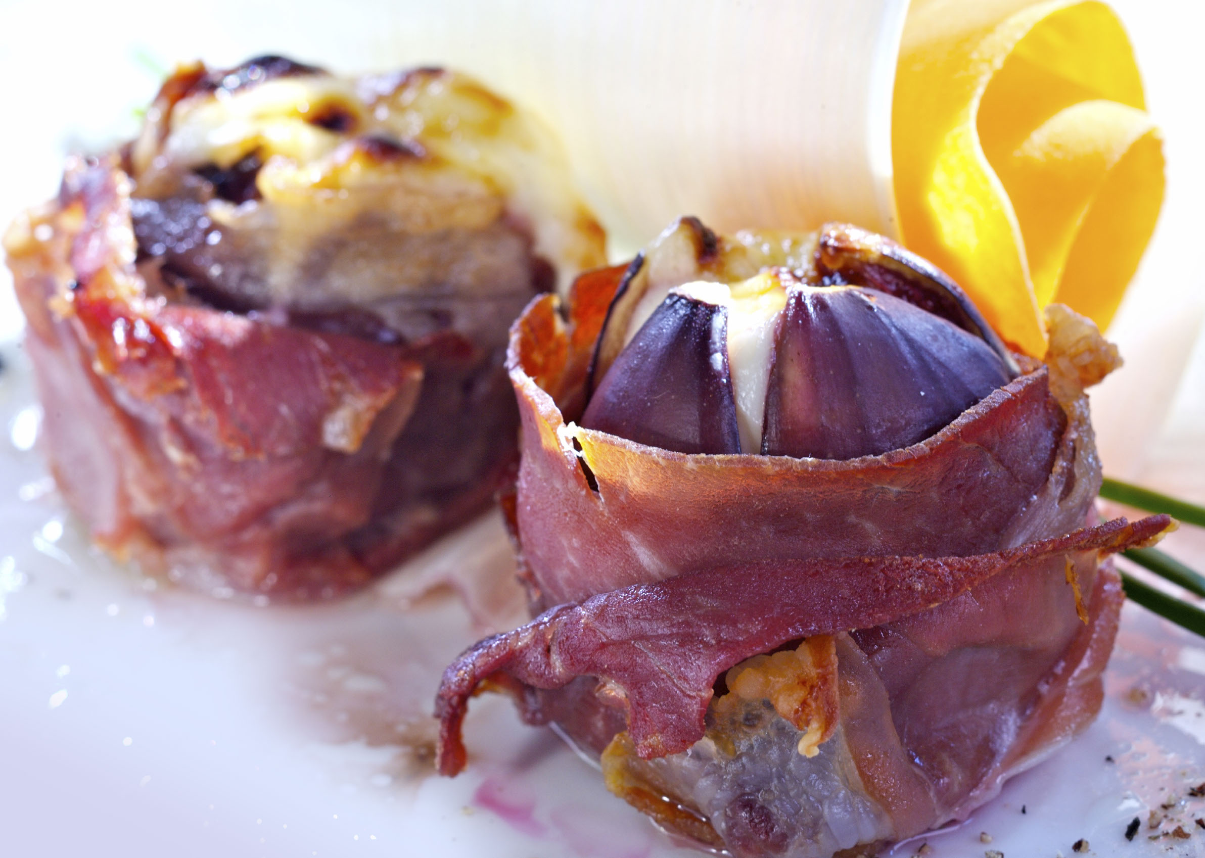 Fiori di fichi, Dibianca e speck